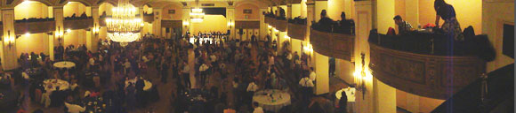 First event! Live band, full wood floor, vintage dancers. So fun!