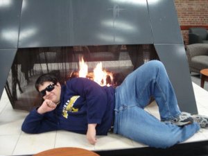 This guy's name is Andrew. It's his name day today. He's kind of a goober, but he's still a legit guy. 