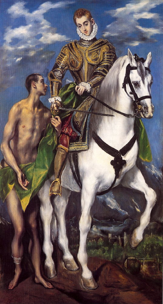 St. Martin of Tours, a painting by El Greco. 