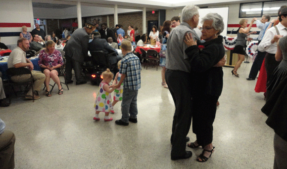 Nothing like good, live music to bridge generations!