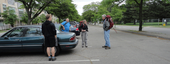 Paul, the parental units, and Bob. 