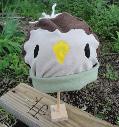 Owl hat!! Awwwwww.