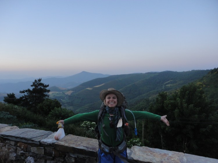 This is me on more adventure than you could press me to imagine. Insanity-Camino 2013. 