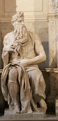 Statue by Michelangelo.  Photo by. 