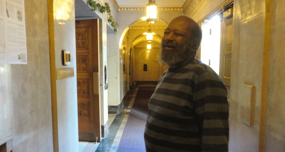 Darling Kenny from mass asked me today, "You doing OK? Let me know if there's anything I can do." As if I didn't love him enough already.  So I said, "Can I take your picture for my blog?" And he responded, "Do I have a choice?" And I told him he didn't. 