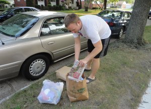 Parked on the street by a stray Paulzie. 
