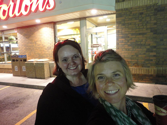 Important part of visiting Canada: Tim Horton's. That hot chocolate tasted like BROWNIES. 