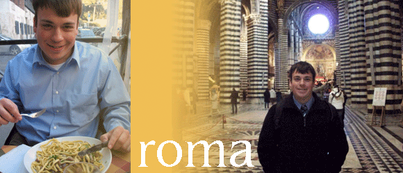 Obligatory pics of Dave in Rome, circa 2007. (SO long ago!)