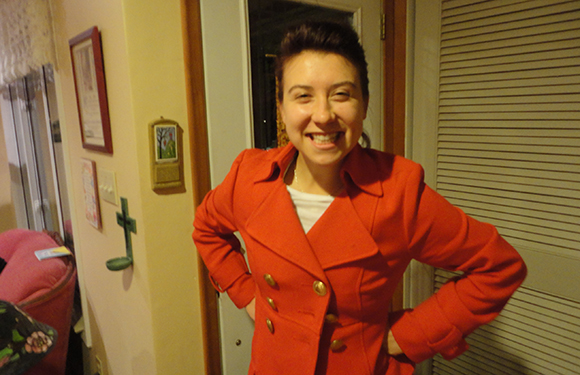 Then Julia stopped by!!