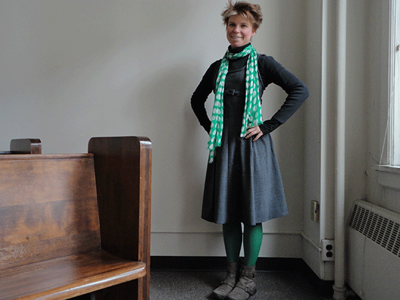 Please note my hat hair. Please. 