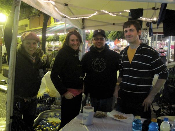 [Added by Danielle! I couldn't find the video. Here's a photo from that night instead.]