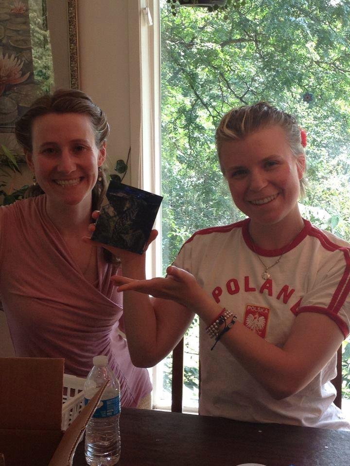  Caption: It would have fit perfectly if this were a picture of Danielle and I, but it’s not. It’s a picture of Colleen and Danielle while they were making programs for Colleen’s wedding. We have also watched the Lord unfold His will in her life beautifully and dramatically! And if you want to know how lucky I am to call her my friend as well, just read this post.