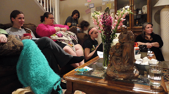 Our stunningly generous and caring Esther stopped by to impart wisdom and love as well.