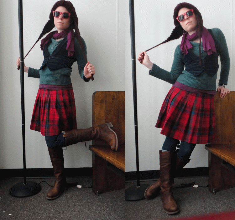 And I do dress like that. And that may be a gigantic marital deterrent, but I tend to doubt it. (But what do I know?)