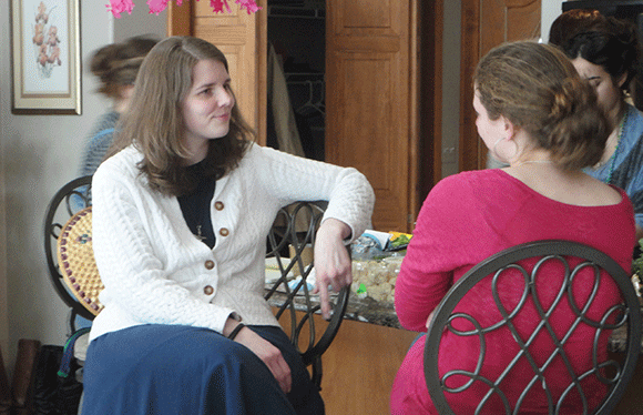 Sister Laura came to hang out and share some of her mad insightful wisdom.