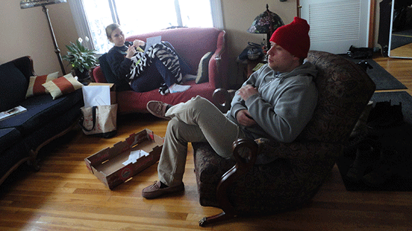 Ceebs. Pawl. The leetle Kiwi. 