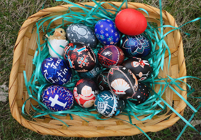 Easter eggs...like a boss. 