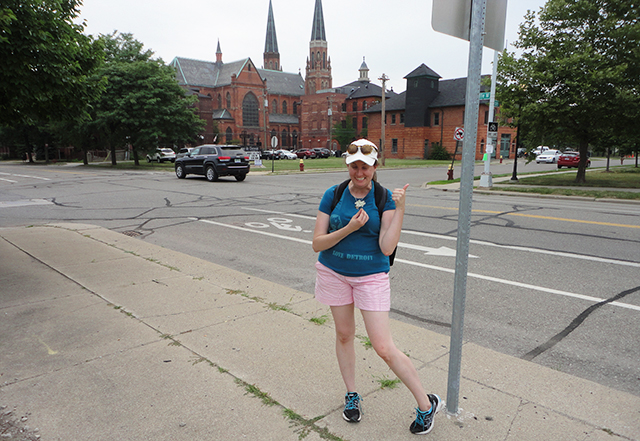 This girl!! Finished her first ever pilgrimage. So proud!