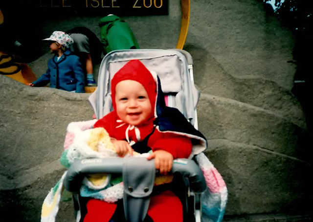 The happiest baby. For real, though. Baby Josh at Belle Isle like a TRUE HIPSTER BABY. 