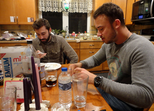 Joe and Josh, same kitchen.