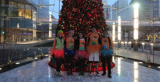 Wouldja lookit that. Someone put that on a calendar of Detroit-love. Me, Scotty, Maria-dia, NOTE THIS GUY SINCE HE'S IMPORTANT LATER, Ceebity-deebity. My reporting skills are top notch, those are everyone's names WITH proper spelling. 