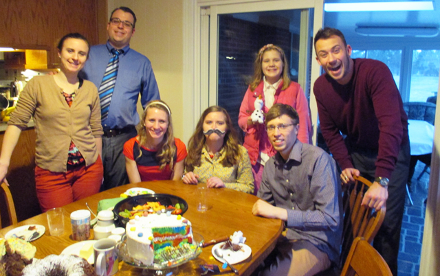 Easter dinner! With family!