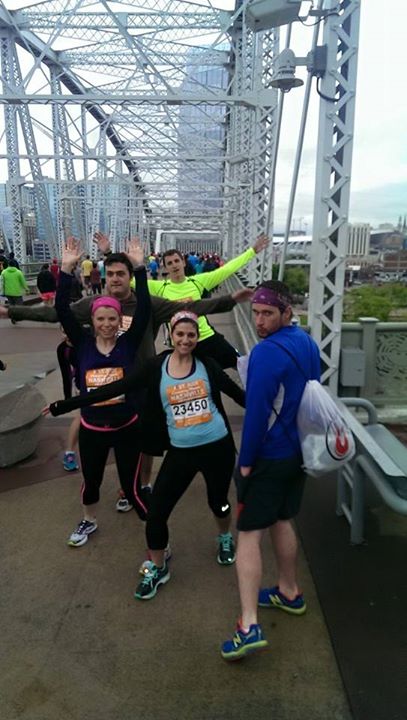 Stolen from my seester. Us before take-off. 