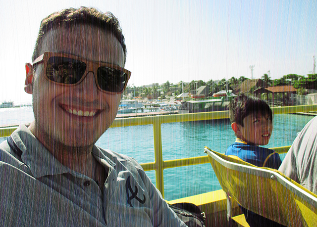 Like THIS GUY for instance.  He translated a lot of the things for me. And we went zip-lining one day. And when I fell asleep in the plane, he asked the flight attendant for a blanket, and I woke up covered in blanket and awwww yissssss. (Too much information? Trying to gauge. I thought ya'll would like to see his face and Mexican-hipster-made wooden sunglasses). 