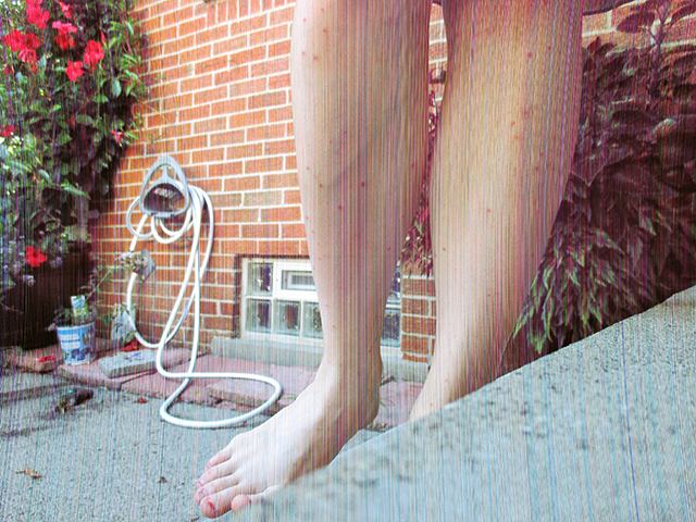 Oh, and my legs were bitten mad-hot by some weird bugs. I'll tell my sister my blog login in case a funeral is in the near future. 