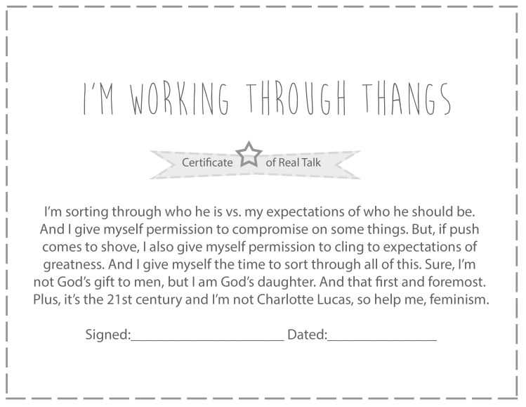 Yeah, make sure to pray a lot and stuff. 