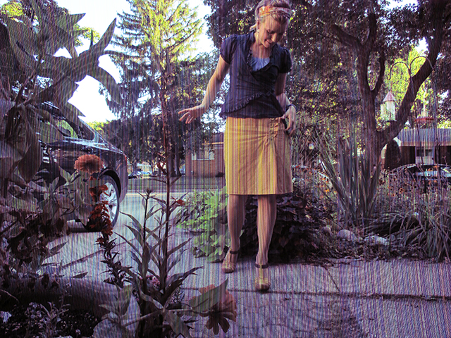 Werk it. In the jungle/ garden. 