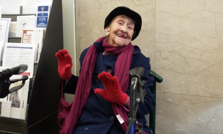 She introduced herself to me like, "Hi, I'm Alice. I was once an exotic dancer NOT A STRIPPER I don't know what the kids these days are thinking." So now we're friends. 