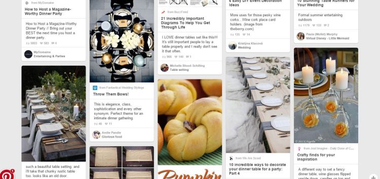 Dinner party Pinteresssssst. 